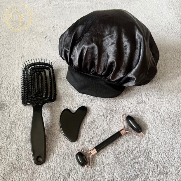 Cyrélia® Satin Beauty-Schlafset 🕊️ Dein tägliches Luxus-Ritual für Haut & Haar